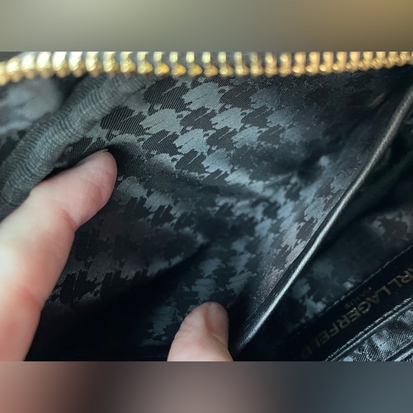 EUC Karl Lagerfeld Crossbody with Bow - Picture 6 of 16